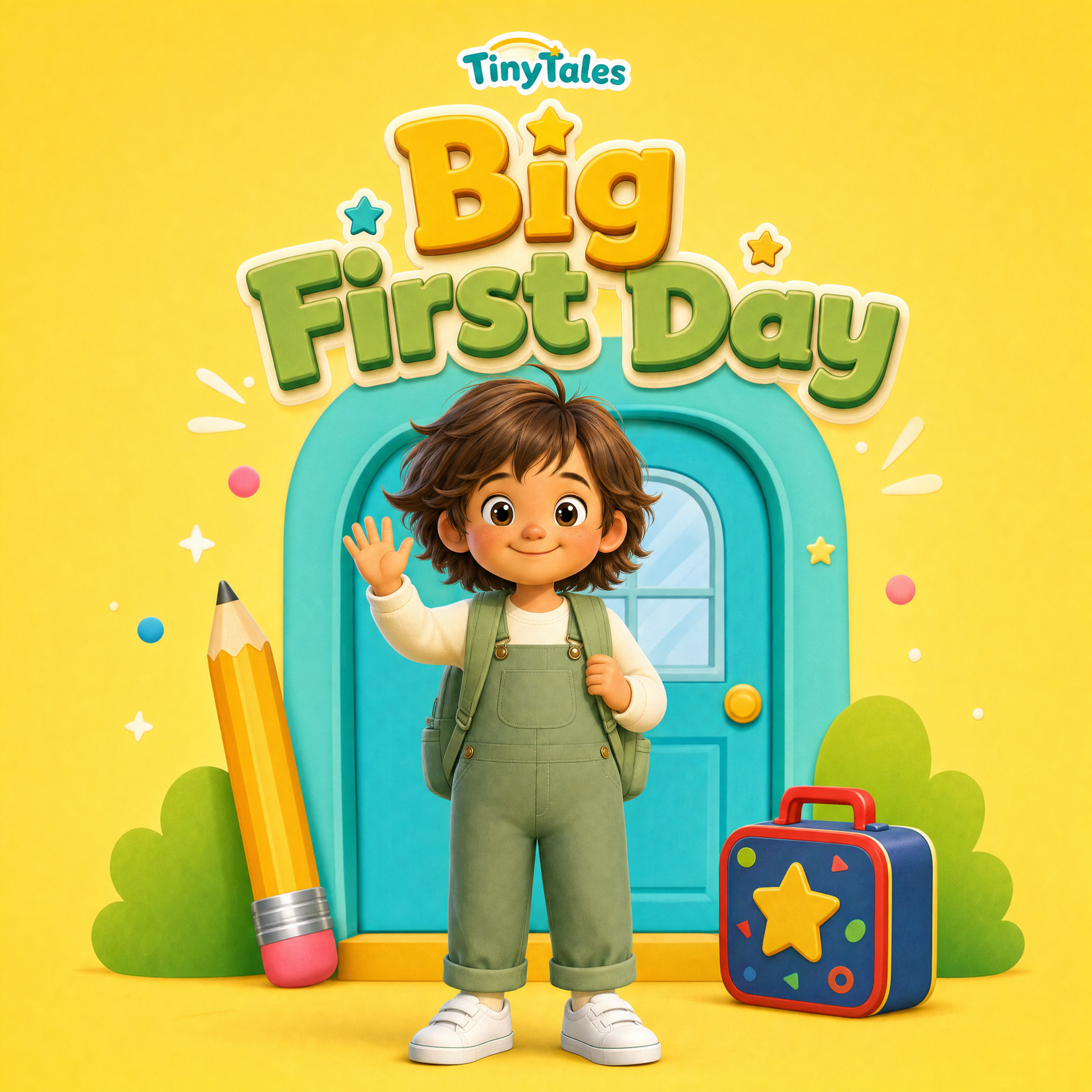 Cover of Big First Day , a personalized children's book