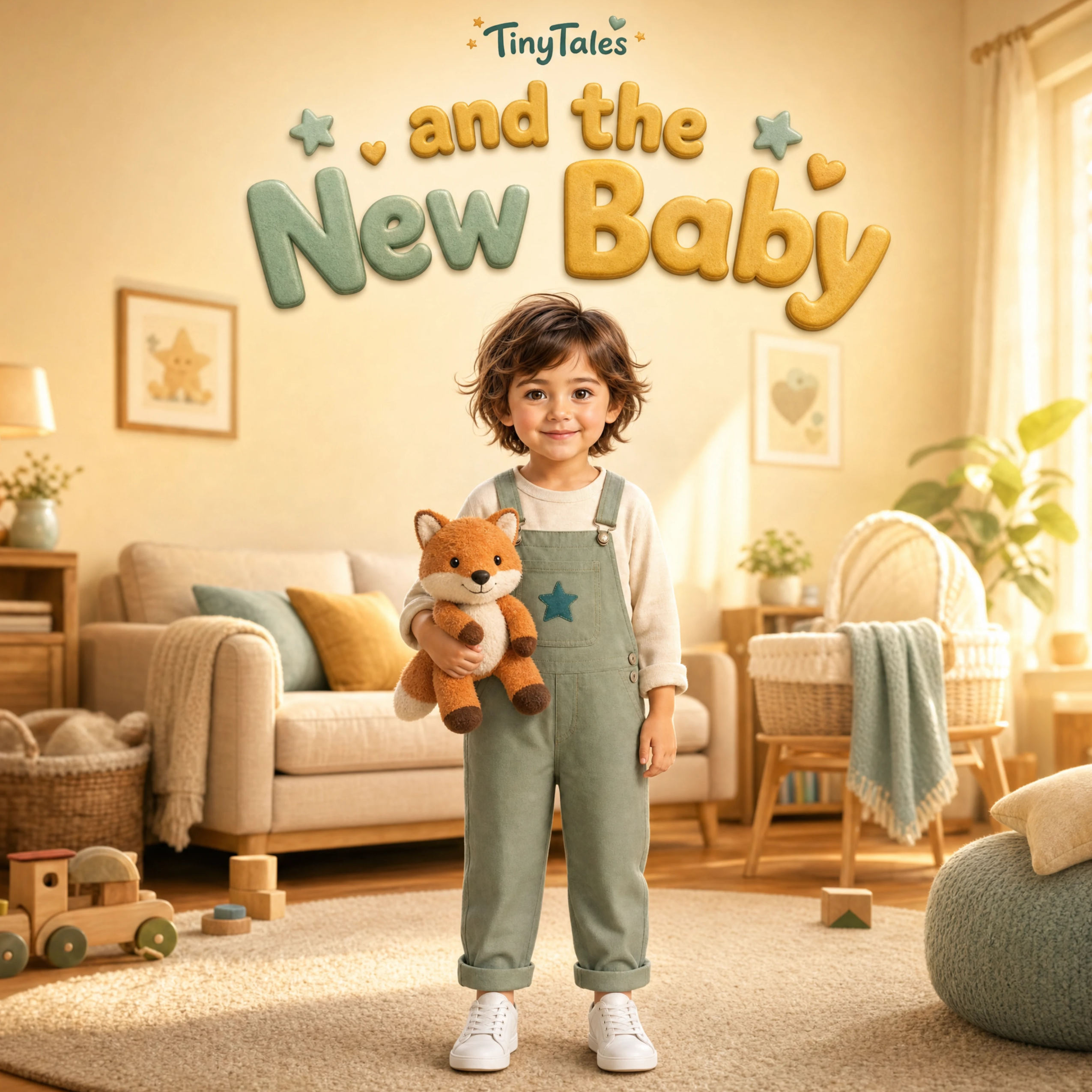 Cover of When Baby Comes Home, a personalized children's book