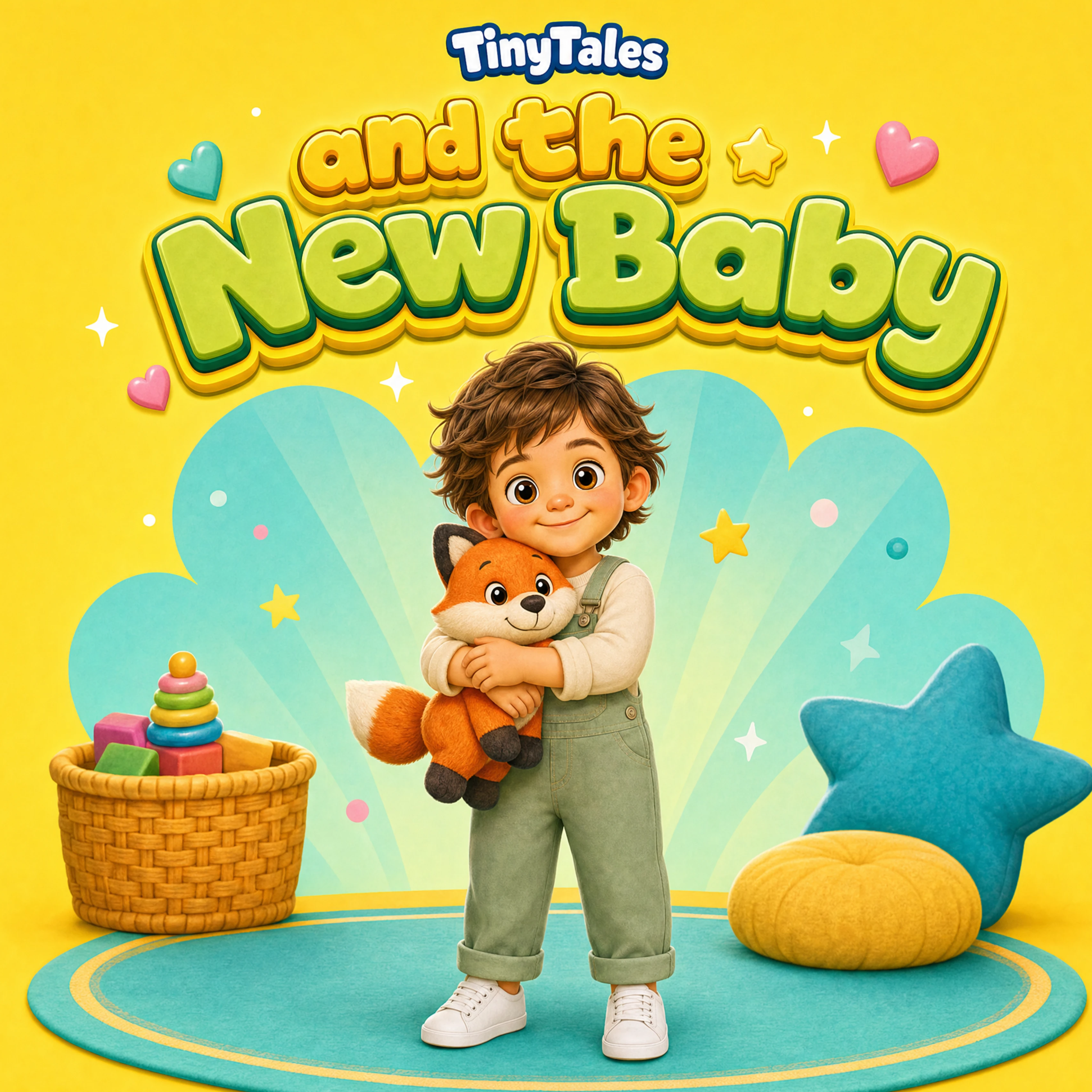 Cover of When Baby Comes Home, a personalized children's book